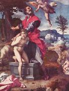 Andrea del Sarto Opferung Isaaks USA oil painting artist
